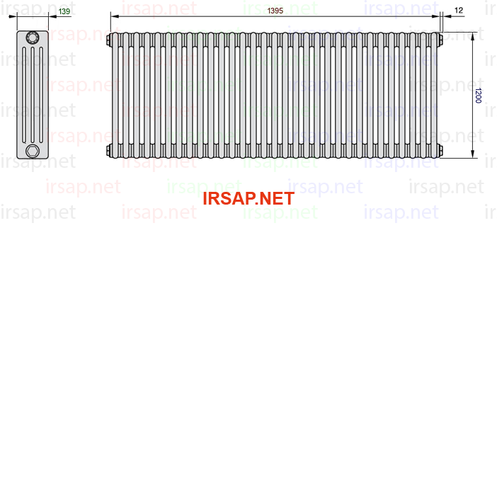 Радиатор IRSAP Tesi 41200/31 T23 CL 01